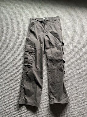 Abercrombie & Fitch Taupe Straight-Leg Pants